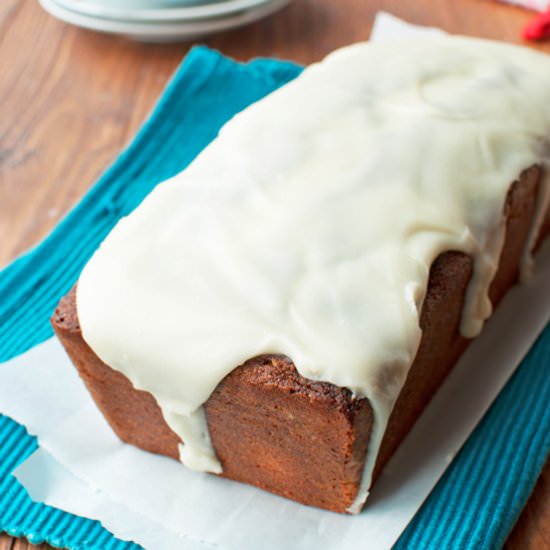 Double Brown Butter Cake with Glaze - Recipe photo by thetoughcookie