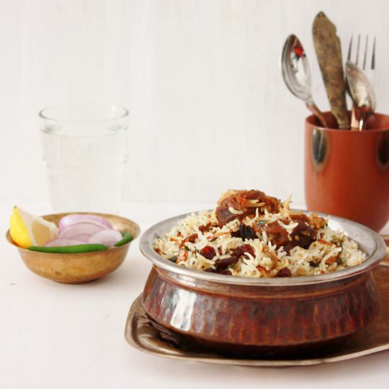 Thalassery Mutton Biryani - Recipe photo by rekhavengalil