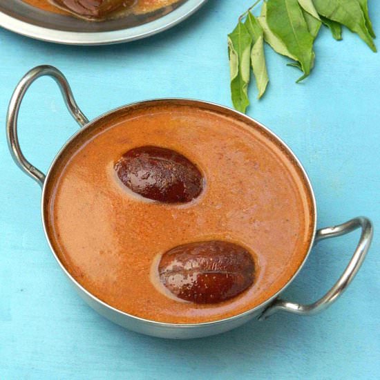 Spicy Brinjal/Egg Plant Curry - Recipe photo by Nitha Kitchen