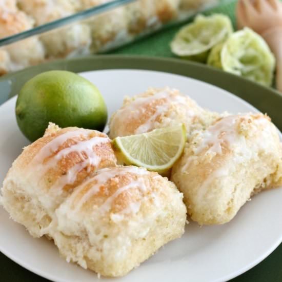 Coconut Lime Pull Apart Rolls - Recipe photo by dessertnowdinnerlater