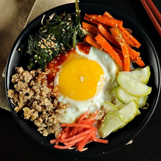 Bibimbap - Recipe photo by sayantani