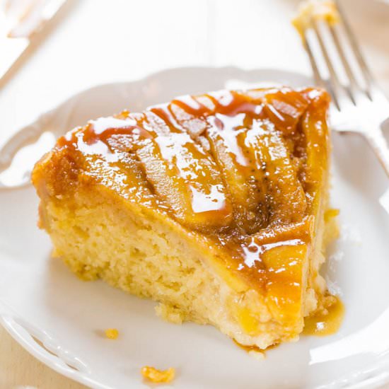 Caramelized Banana Upside-Down Cake - Recipe photo by Averie