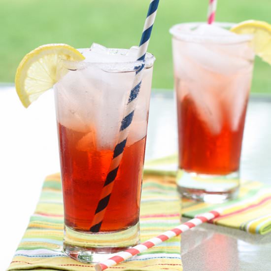 Cranberry Tea Spritzers - Recipe photo by garnishwithlemon