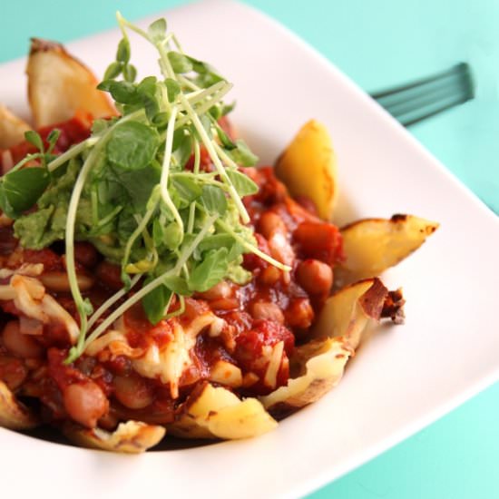 Potato Nachos - Recipe photo by von