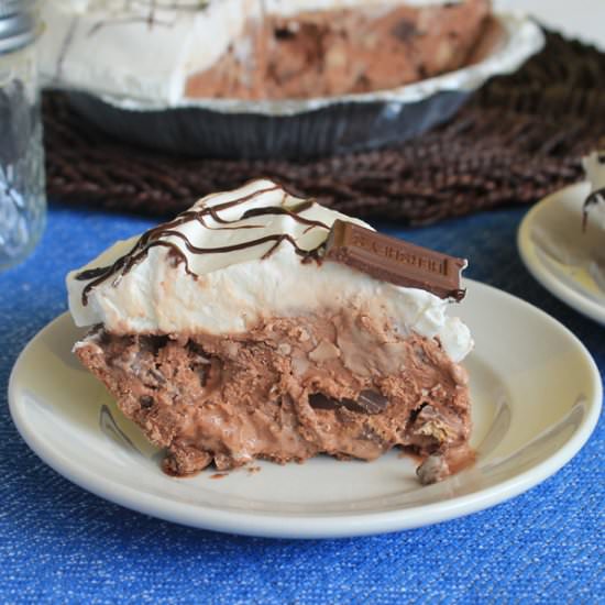 Chocolate Candy Bar Ice Cream Pie - Recipe photo by Joan@ Chocolate and more