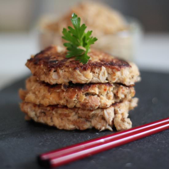 Asian Tuna Cakes - Recipe photo by nibblesbynic