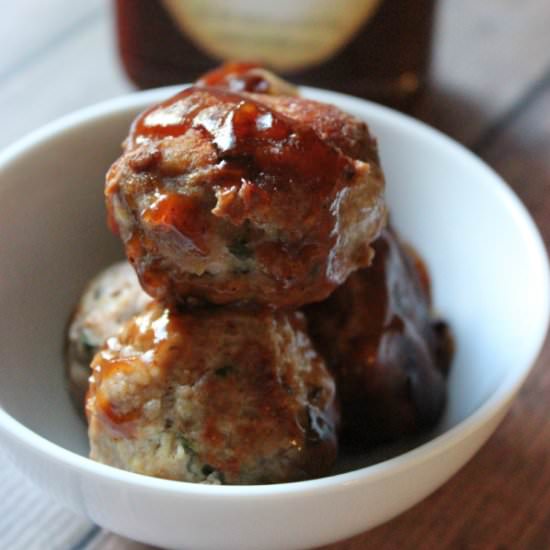 BBQ Turkey Meatballs - Recipe photo by TheHungryIntrovert