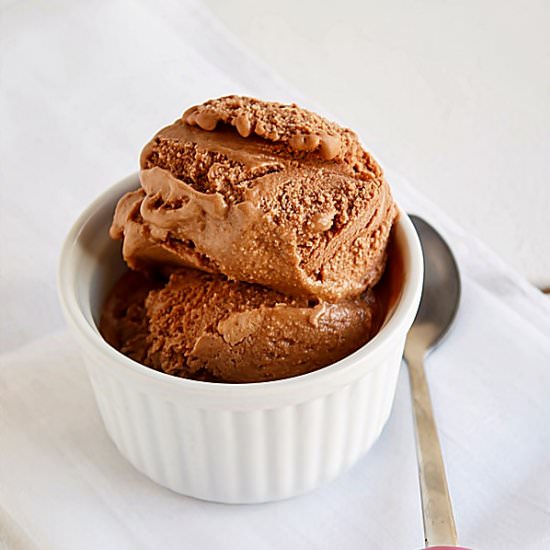 Chocolate Ice Cream - Recipe photo by miha