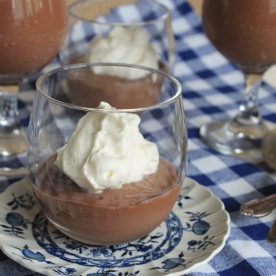 Chocolate Pudding from Scratch - Recipe photo by Joan@ Chocolate and more