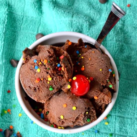 Chocolate Brownie Banana Ice Cream - Recipe photo by Fair Robin Revival
