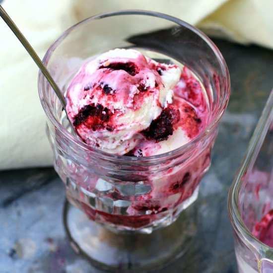 Cheesecake Ice Cream - Recipe photo by Recipe Fiction