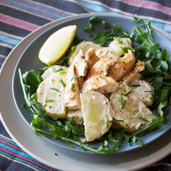 Chicken and Potato Salad - Recipe photo by Aninas Recipes
