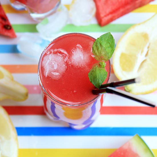 Watermelon Lemonade - Recipe photo by cherryncinnamon