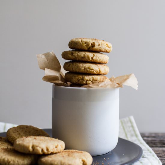 Simple Lemon Cornbread Cookies - Recipe photo by edibleASH