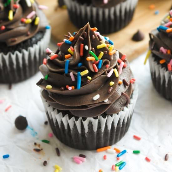 Chocolate Quinoa Cupcakes - Recipe photo by britalarson