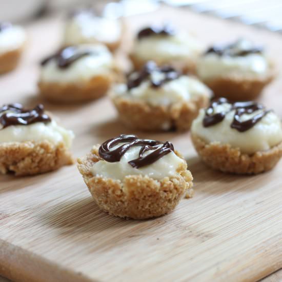 No-bake Cheesecake Bites - Recipe photo by First Time Foods