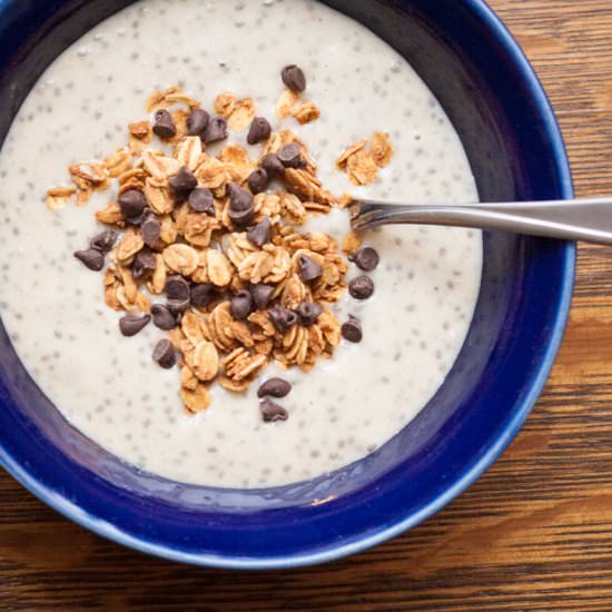 Peanut Butter Banana Chia Pudding - Recipe photo by PinkTrollKitchen