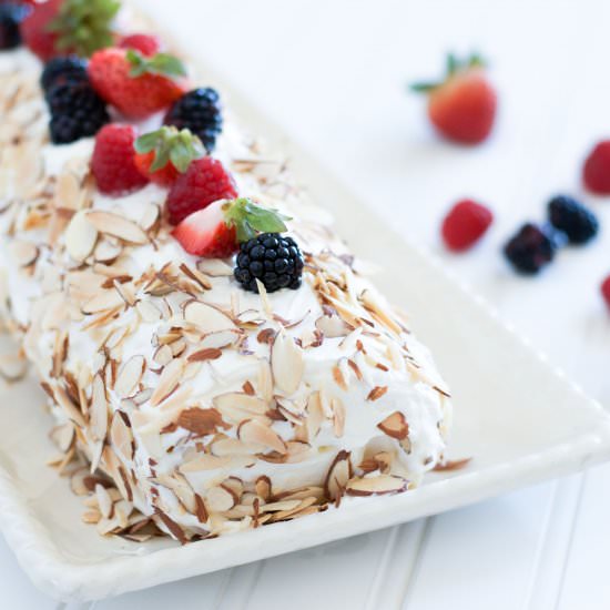 Berry Cake Roll - Recipe photo by Delights of Culinaria