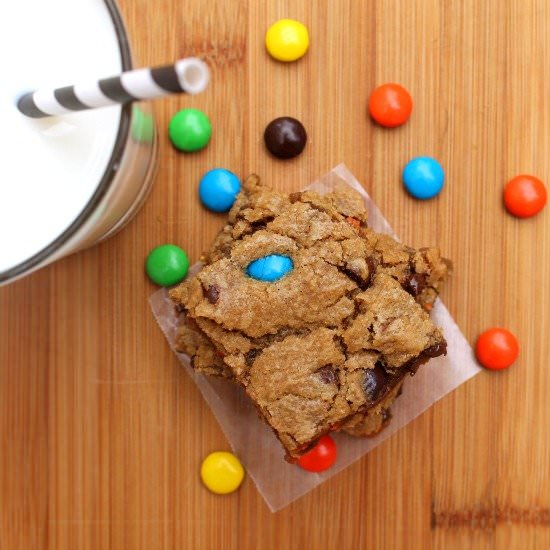 Egg Free Blondies - Recipe photo by foodyschmoody