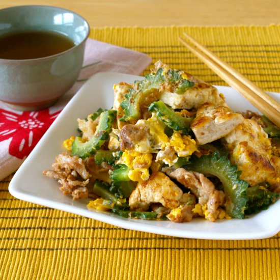 Goya Chanpuru - Recipe photo by ochikeron