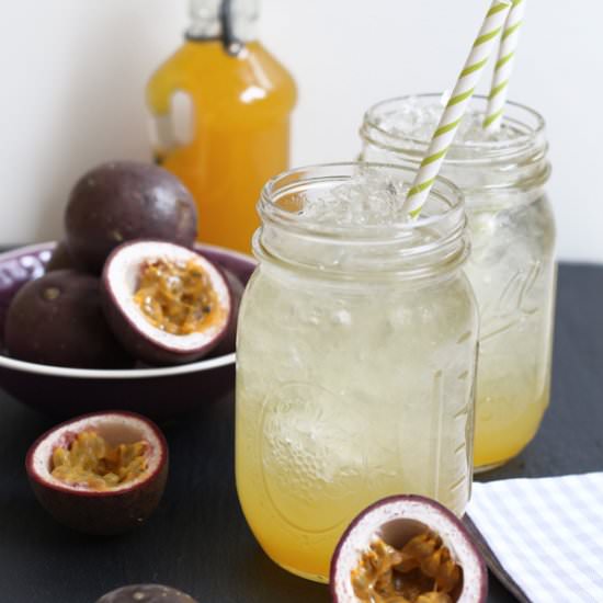 Passionfruit Syrup - Recipe photo by kleinechaoskueche