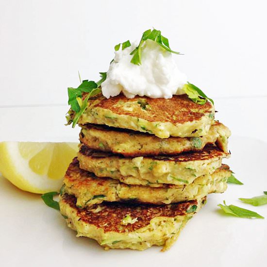 Zucchini Fritters - Recipe photo by ieatthereforeicook