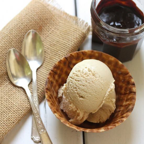 Kahlua Coconut Ice Cream - Recipe photo by Craving Something Healthy