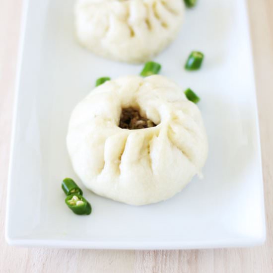 Steamed Pork Buns - Recipe photo by savoringspoon