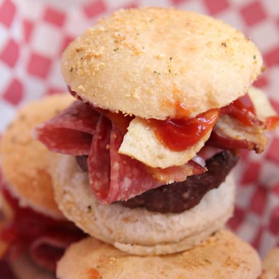 Gourmet Spicy Crunchified Sliders - Recipe photo by amongtheyoung