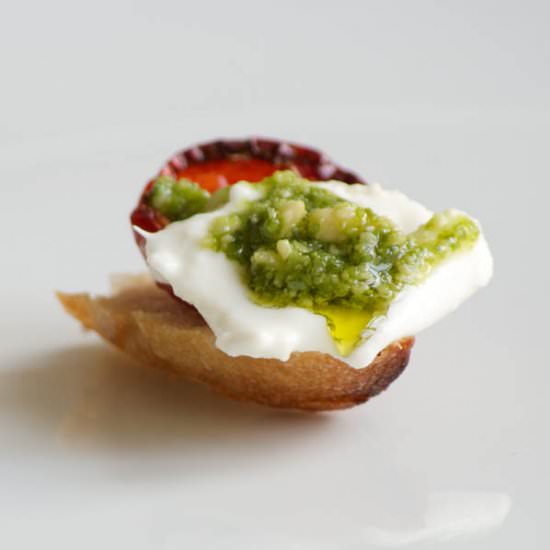 Caprese Canapés - Recipe photo by deliciousfromscratch