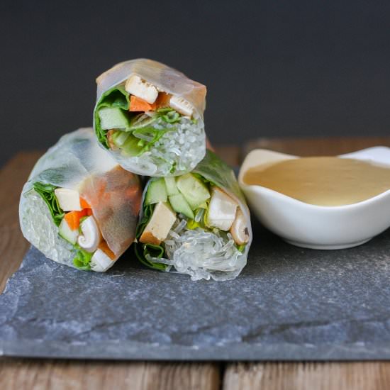 Vegetable Summer Rolls - Recipe photo by veggiesdontbite