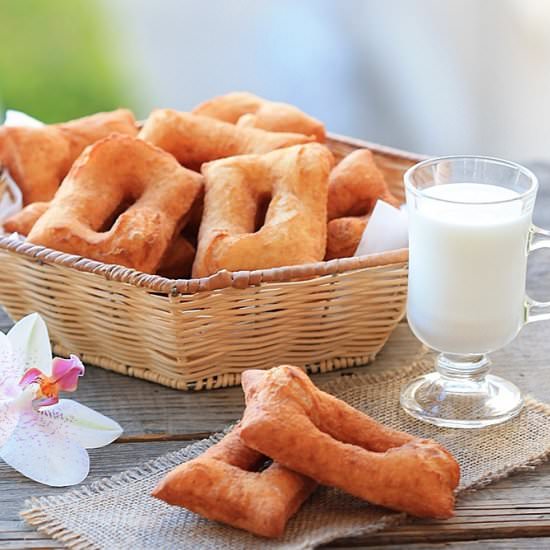 Fry Bread with Yogurt - Recipe photo by Aliki_cy