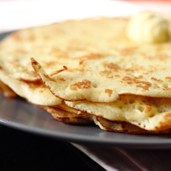 Yeast Crepes - Recipe photo by picantecooking