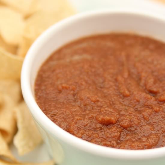Los Hermanos Salsa - Recipe photo by amongtheyoung
