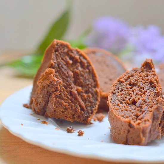 Eggless chocolate cake - Recipe photo by creativesaga