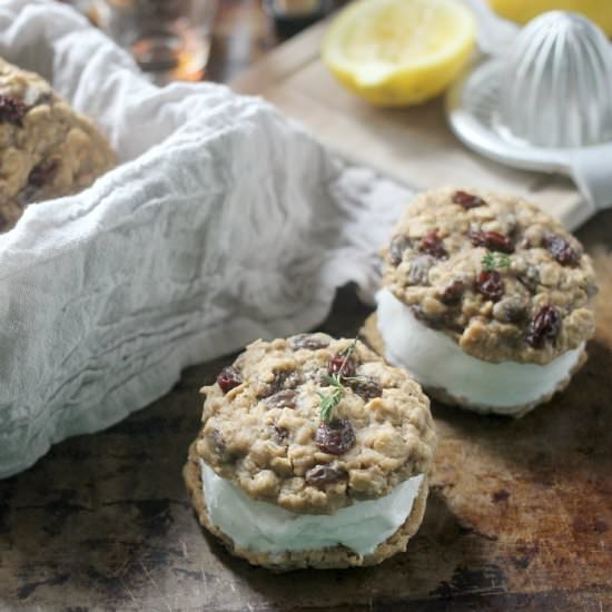 Bourbon Thyme Raisin Cookies - Recipe photo by VRAI Magazine