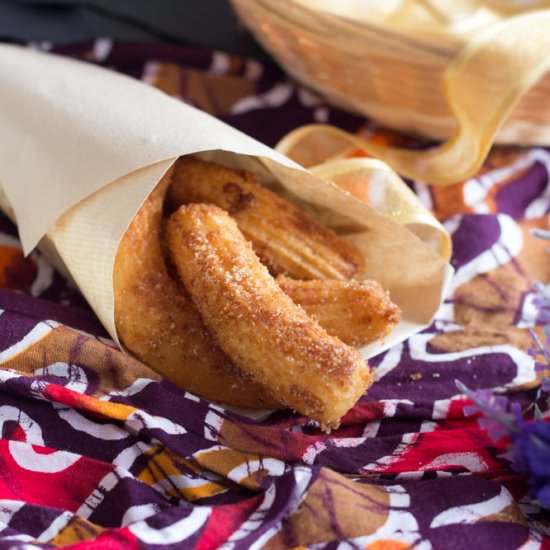 Churros - Recipe photo by Gingybite