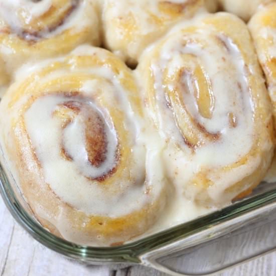 Three Ingredient Cinnamon Rolls - Recipe photo by Tonya at Love of Family and Home