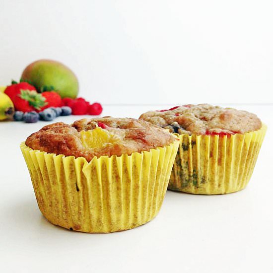 Healthy Smoothie Muffins - Recipe photo by ieatthereforeicook
