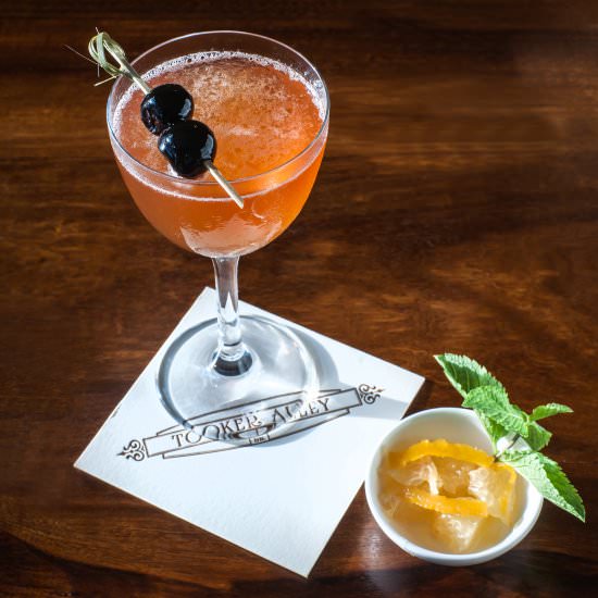 Cherry Orchard Cocktail - Recipe photo by cocktailenthusiast