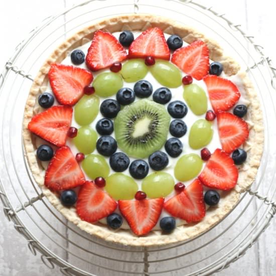 Fresh Fruit Tart - Recipe photo by myfussyeater