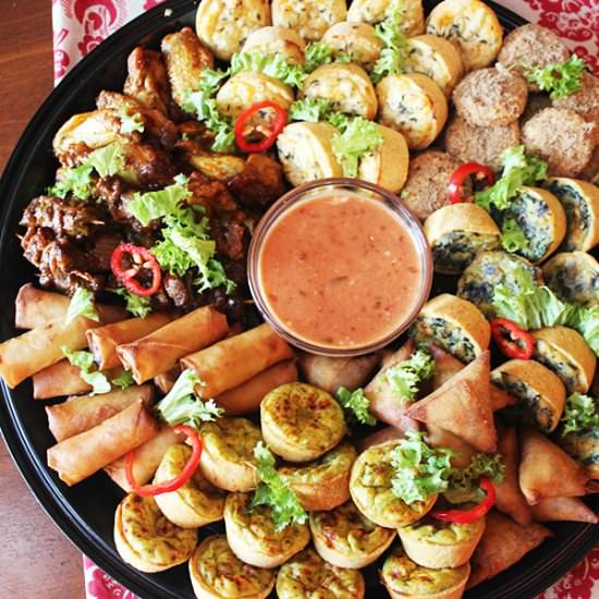 Mixed Savory Snack Platter - Recipe photo by Aninas Recipes