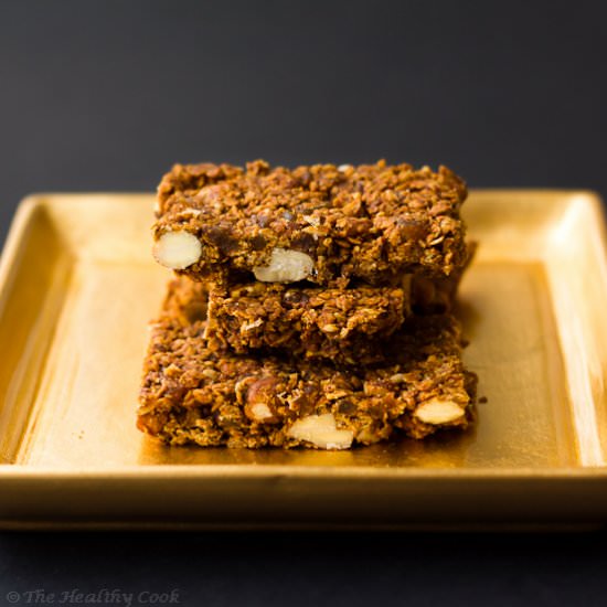 Granola Bars with Candied Ginger - Recipe photo by thehealthycook