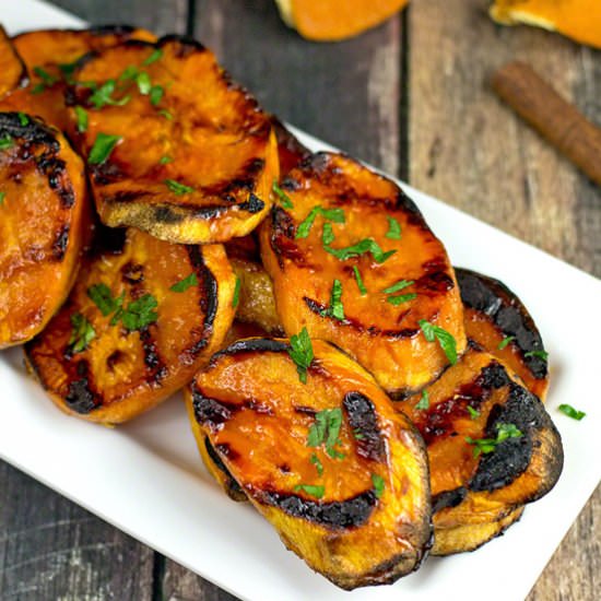 Maple Cinnamon Orange Sweet Potato - Recipe photo by The Midnight Baker