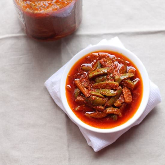 Goan Tendli Pickle - Recipe photo by Flavors of Mumbai
