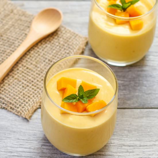 Mango Mousse Cups - Recipe photo by marriageandlaughter