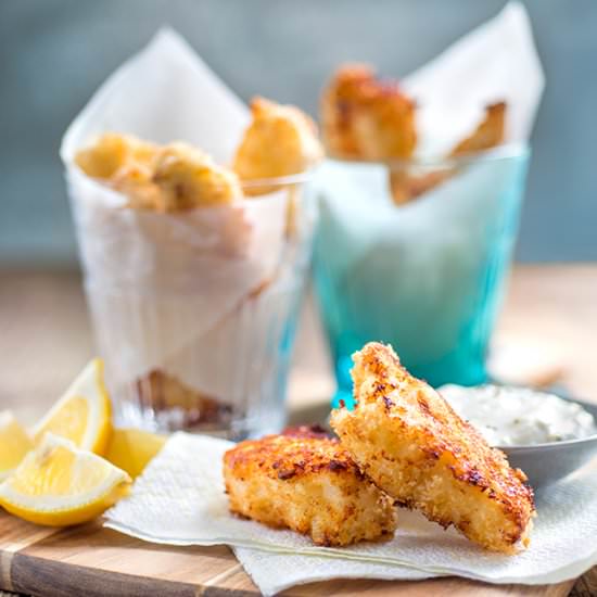 Grown Up Fish Fingers - Recipe photo by supergoldenbakes