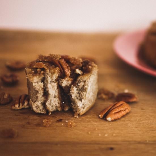 Pecan Cinnamon Rolls (GF) - Recipe photo by bakingmagique