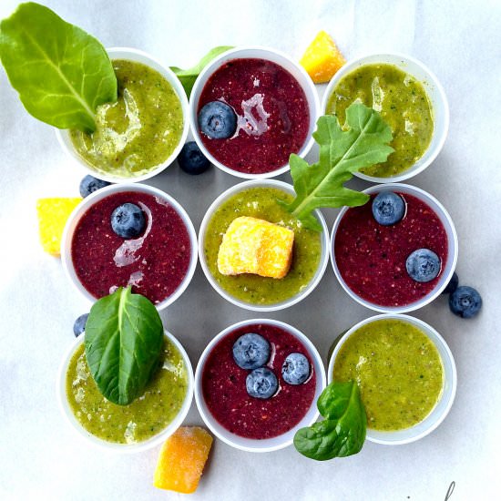 Superfood Green Smoothie - Recipe photo by youreananimal