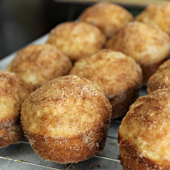 Donut Muffins - Recipe photo by Abountifullove